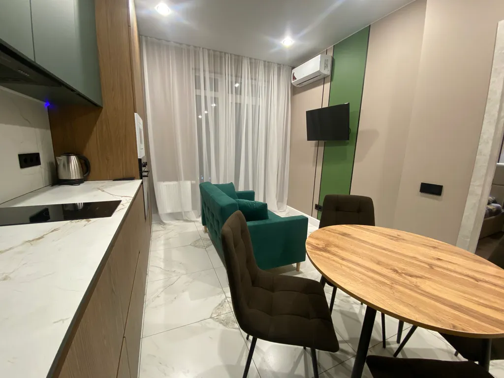 Квартира с дизайнерским ремонтом