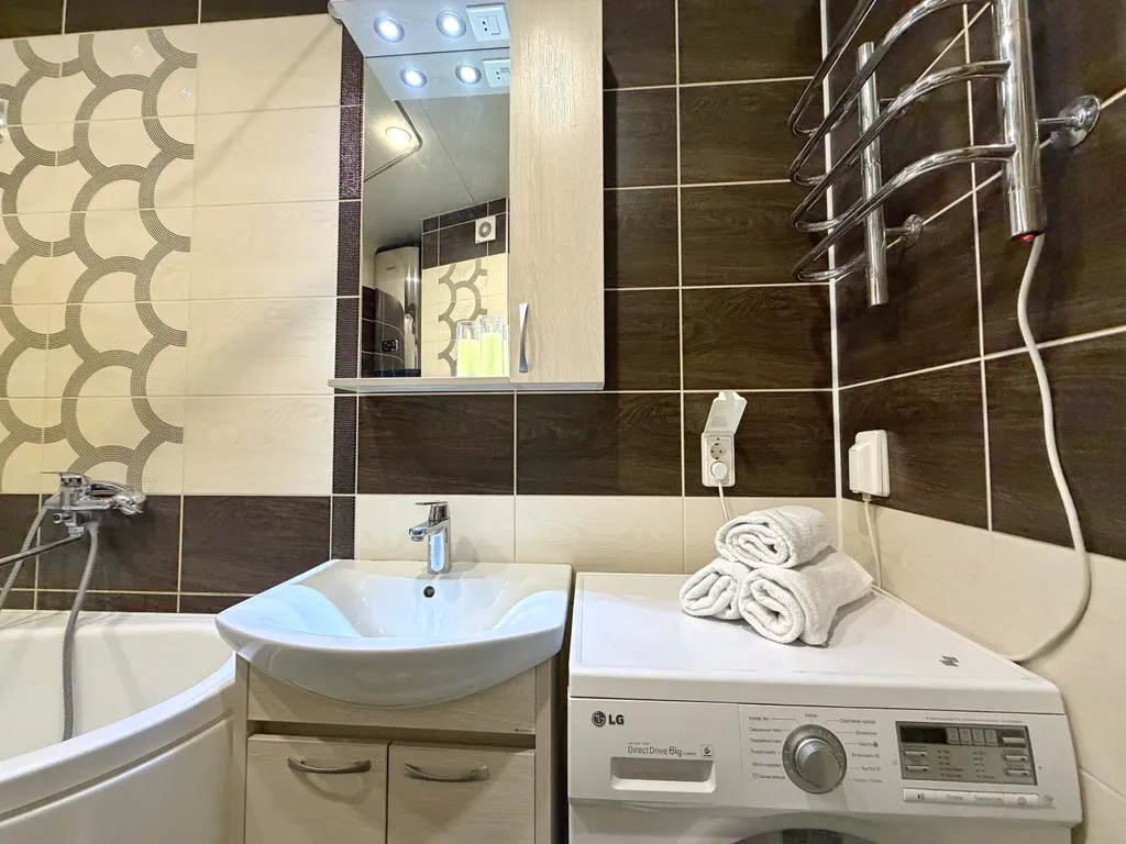 Стильная 3-к квартира в центре в ЖК Эдельвейс с панорамным видом