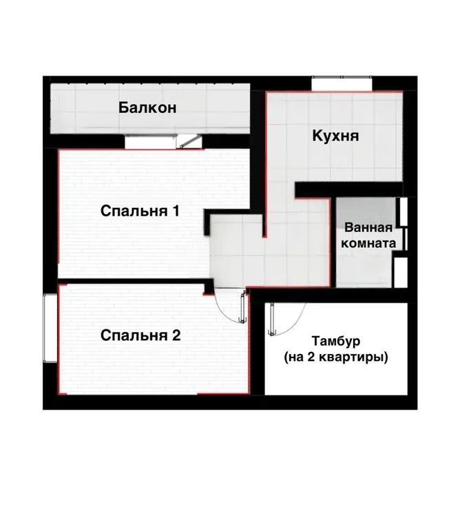 Новый апартамент недалеко от центра