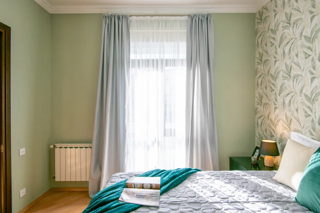 Уютная квартира в грузинском стиле в центре с парковкой