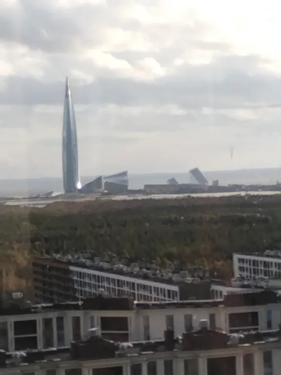 Квартира Квартира Видовая студия-люкс на залив, лес и башню лахта — Санкт-Петербург