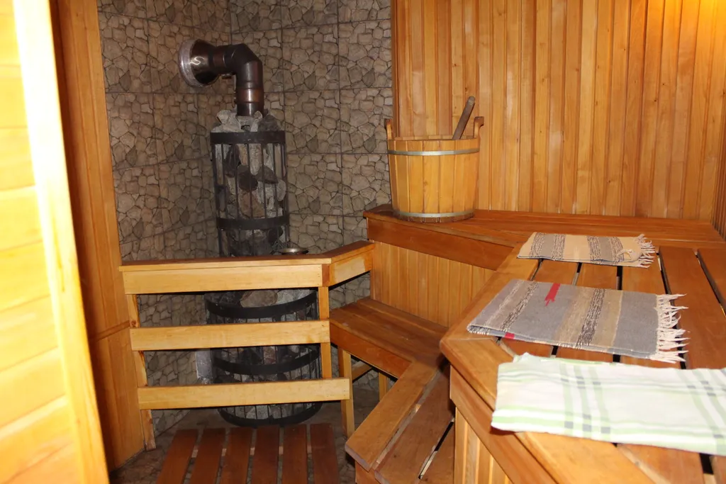 Домик для отдыха с баней