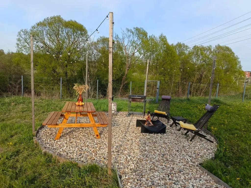 Уютный дом барн у водохранилища