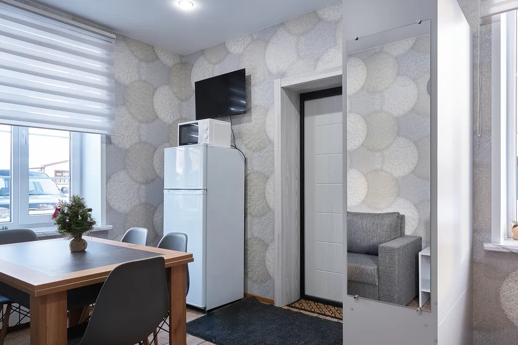 Апартаменты двухуровневые двухкомнатные с кухней (апарт 7)