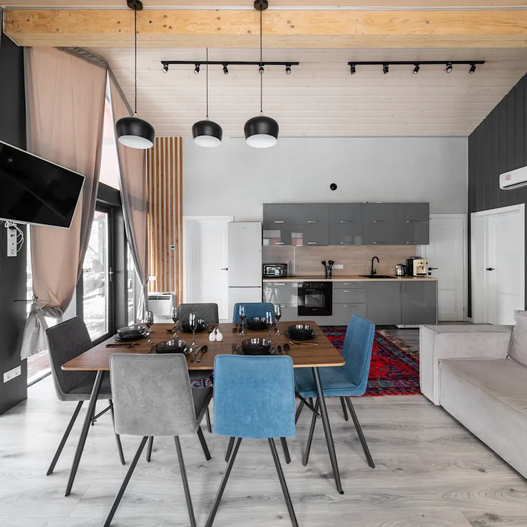 Домик в Икше с сауной и камином