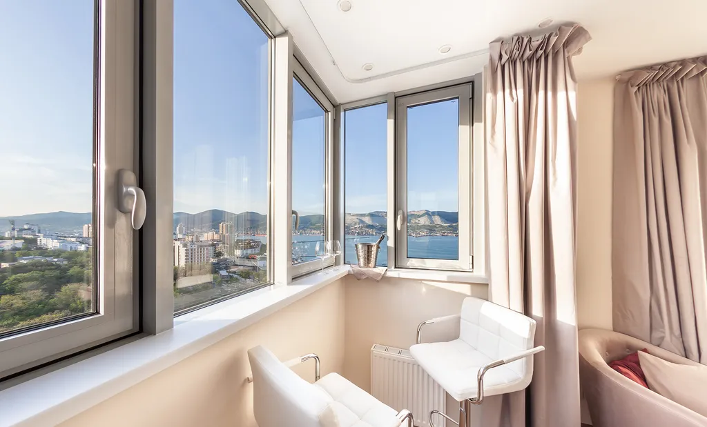 Апартаменты с 3-мя спальнями с видом на море