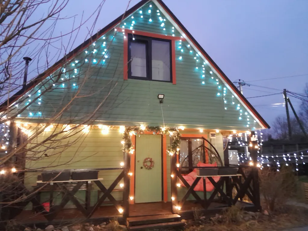 Коттедж Уютный домик с баней в тихой деревне — Санкт-Петербург