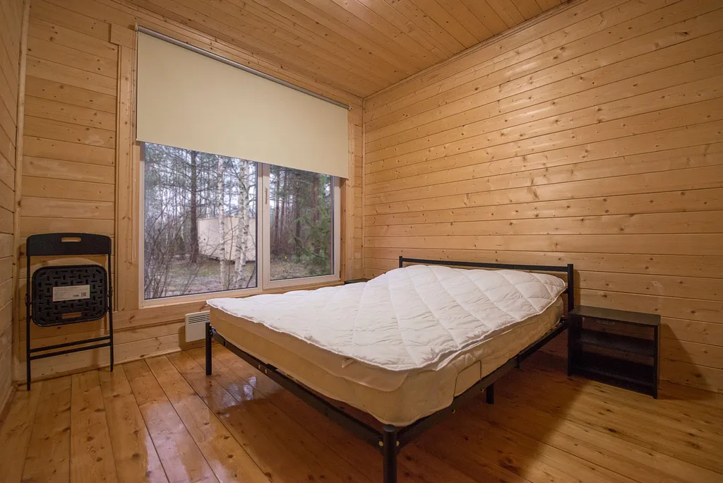 Коттедж Дом с камином, сауной и панорамными окнами — Стеклянный