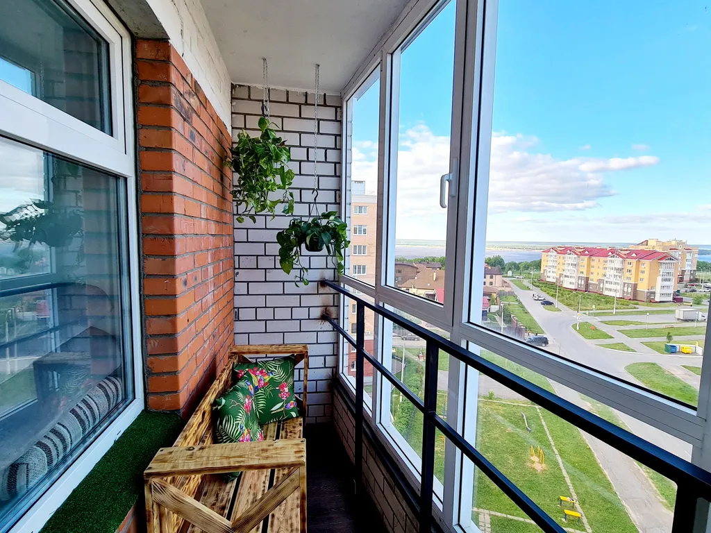 С видом на Волгу, гостиничный сервиc, кондиционер, бесконтактно