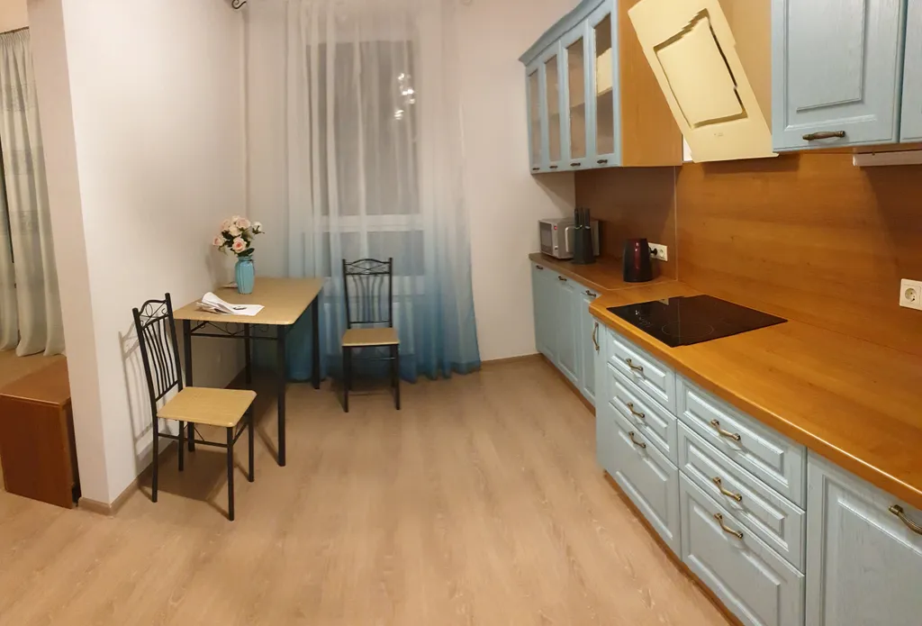 Квартира Уютные апартаменты в морском стиле с боковым видом на море — Анапа