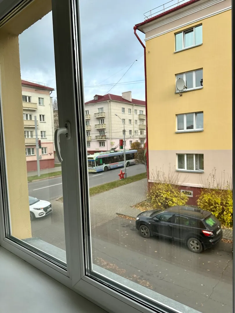 Вид из окна на улицу Трудовую