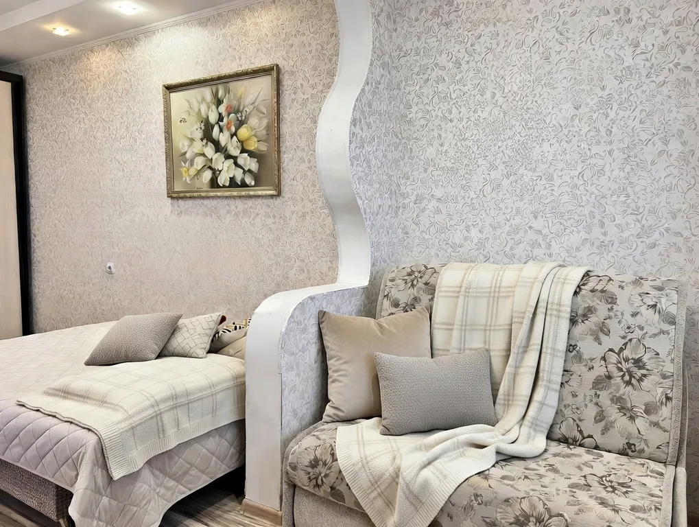 1-комнатная квартира на Правом берегу не берем оплату за уборку