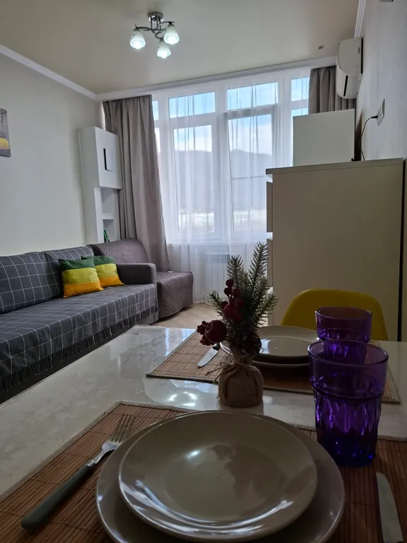 Квартира Квартира Уютная студия в ЖК Горизонт — Геленджик