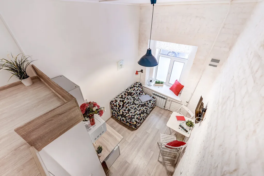 Квартира Двухуровневые апартаменты Old City в 5 минутах от метро Лиговский проспект — Санкт-Петербург