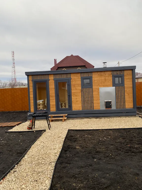 Эко дом в стиле Барн-хаус