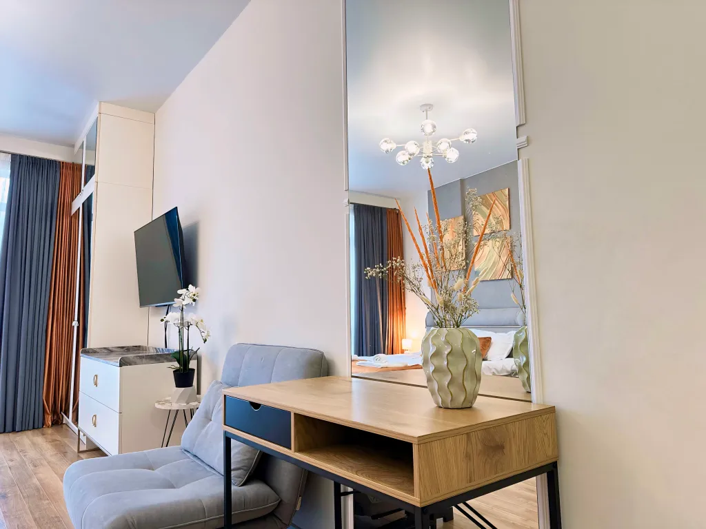 Квартира Романтичная студия, бассейн и парковка, white sails — Батуми