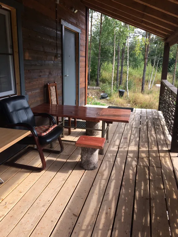 Загородный дом в лесу на Финском заливе