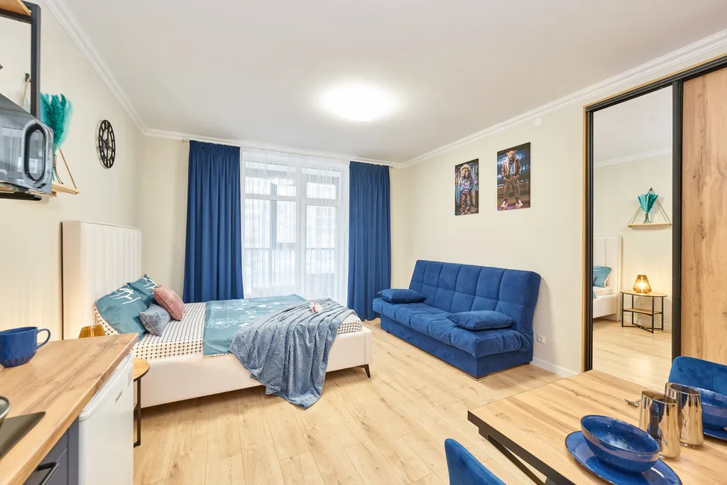 Современная студия в самом центре города в новом ЖК Премьер