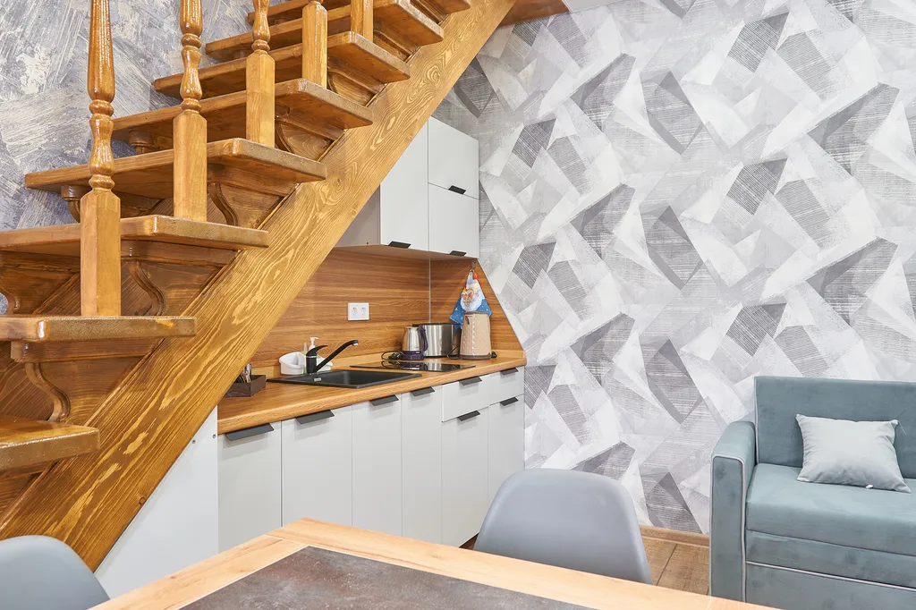 Апартаменты двухуровневые однокомнатные с кухней (апарт 2)