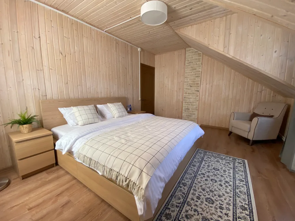 Коттедж с сауной и зоной BBQ