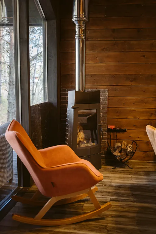 Дом Freya с камином