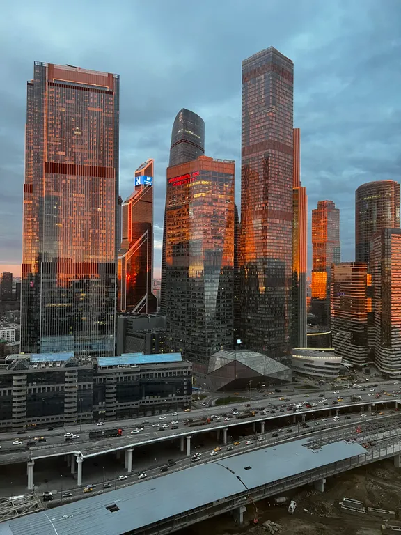 Квартира Двухкомнатная квартира с видом на Москва Сити — Москва