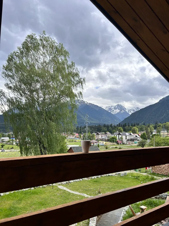 Коттедж Дом с террасой, балконом и лучшим видом в горах — Архыз