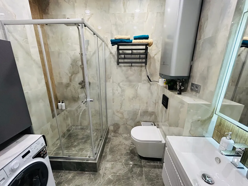 Современная квартира с видом на центр города