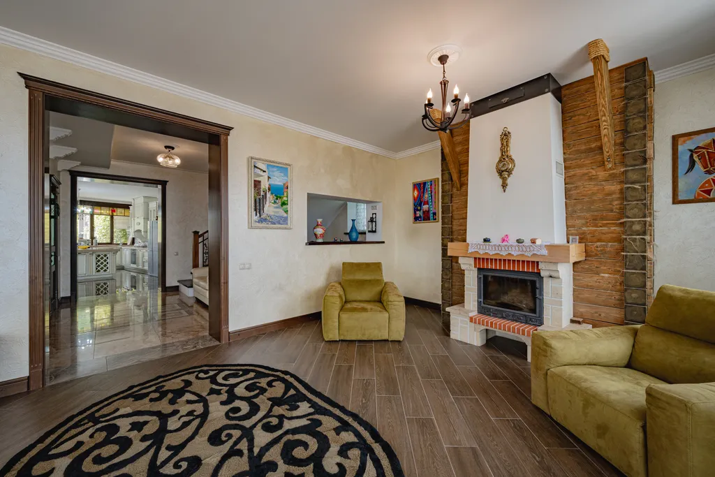 Красивый дом Азазель с сауной и с видом на море и горы