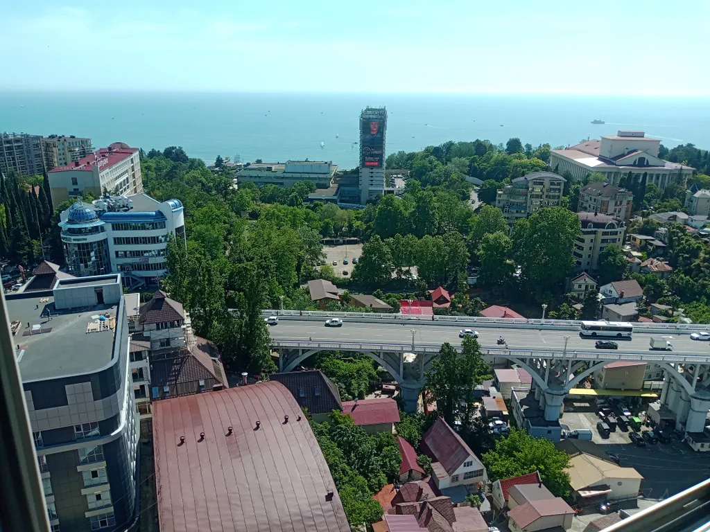 Квартира Квартира с великолепным видом на море и город — Сочи