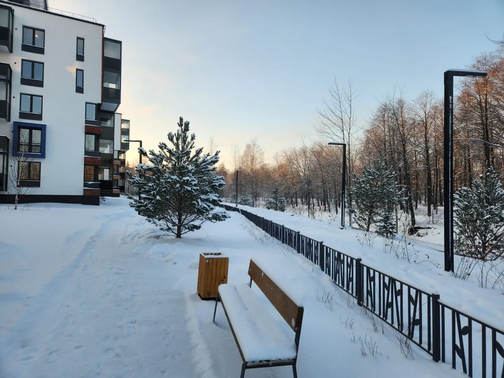 Апартамент в центре в парке на речке