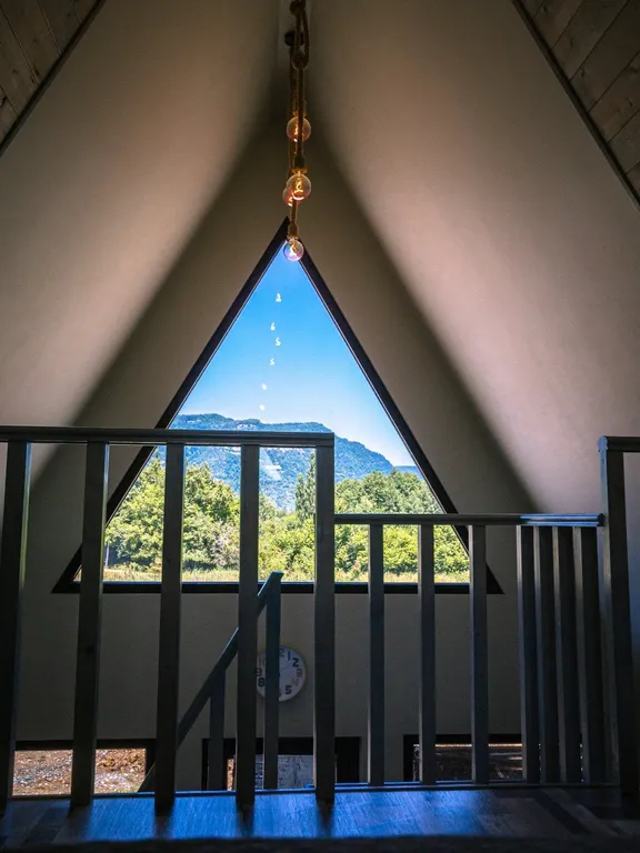 2-комнатный дом маус с чаном и баней на дровах в горах Адыгеи