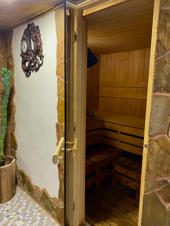 Деревенский домик с банькой