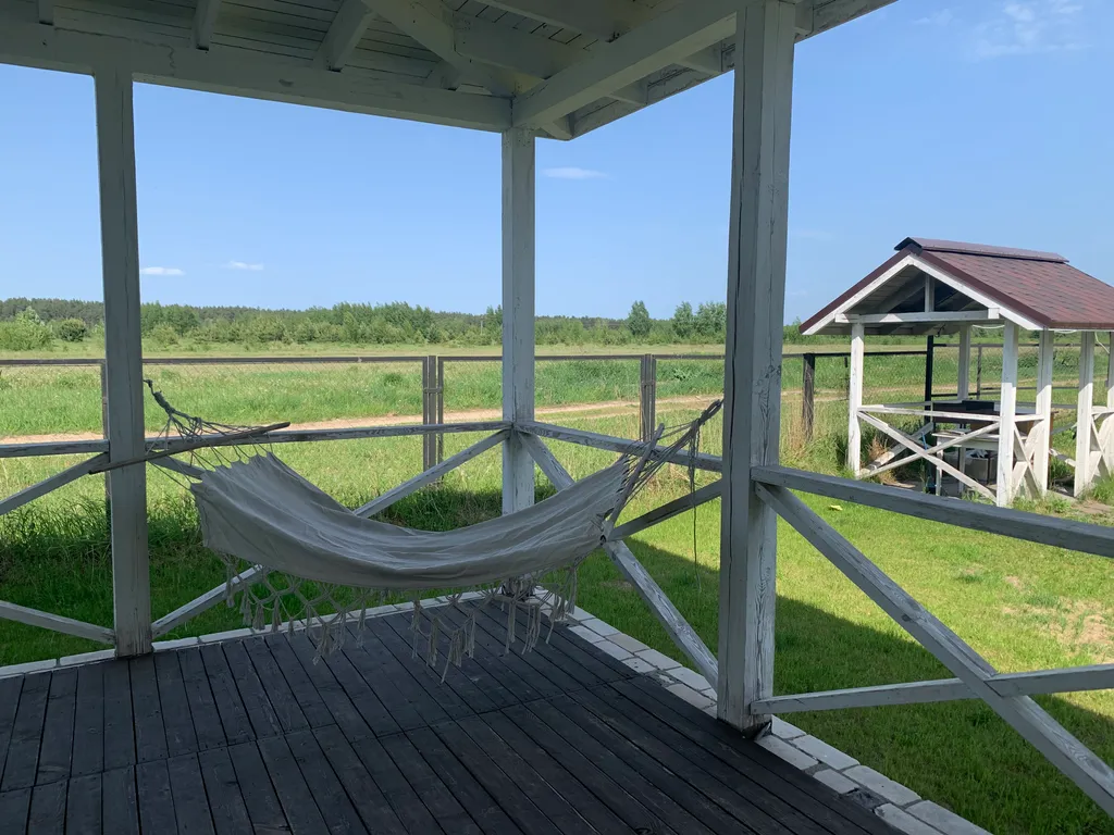 Большой стильный дом с панорамой на сосновый бор в 15км от НН с баней