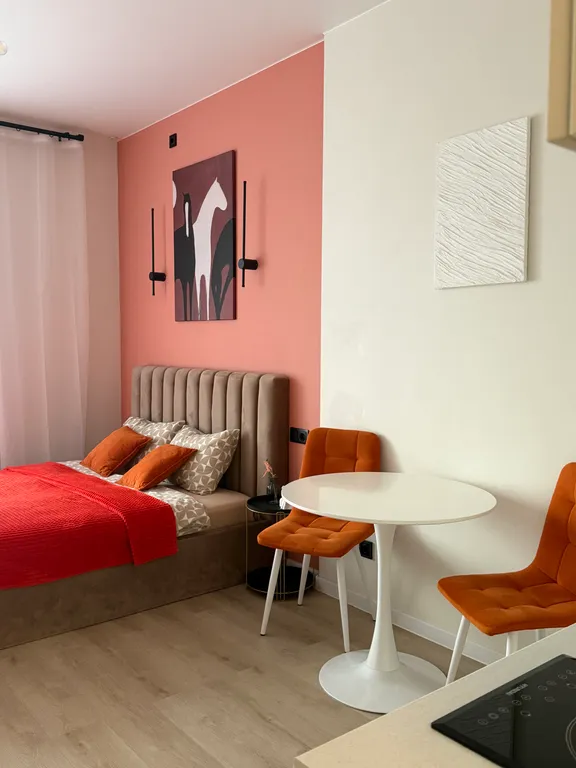 Квартира Квартира Стильная студия в ЖК Метрополис с видом на парк — Красноярск