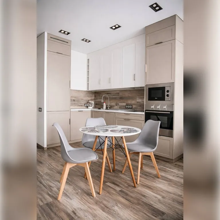 Современная студия с высоким уровнем комфорта