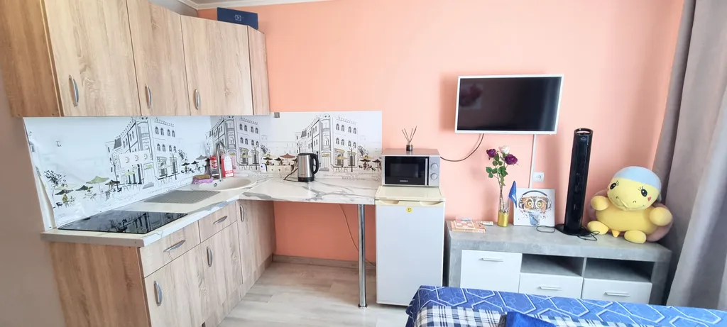 Квартира Квартира Студия у метро — Москва