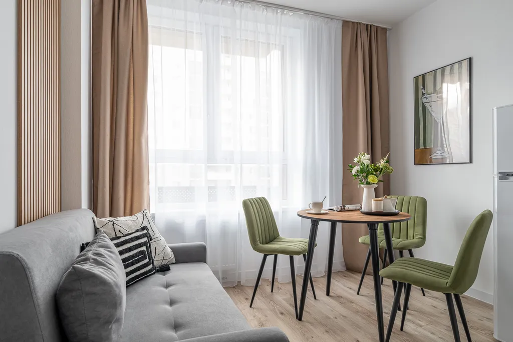 Стильная и уютная студия в жк квартал первый академ