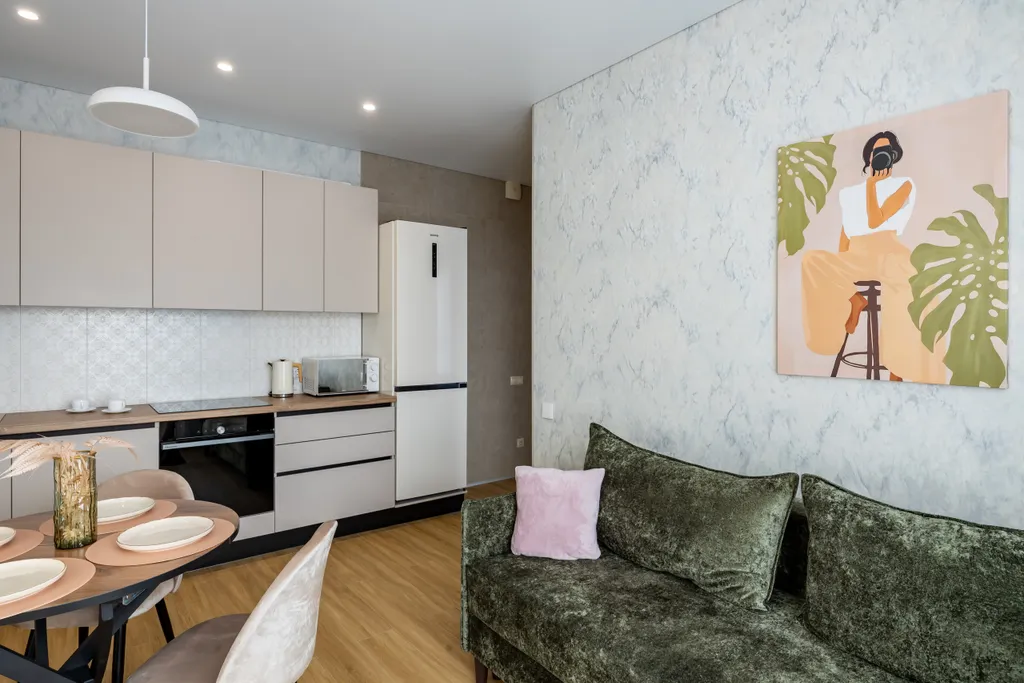 Апартамент с видом на город