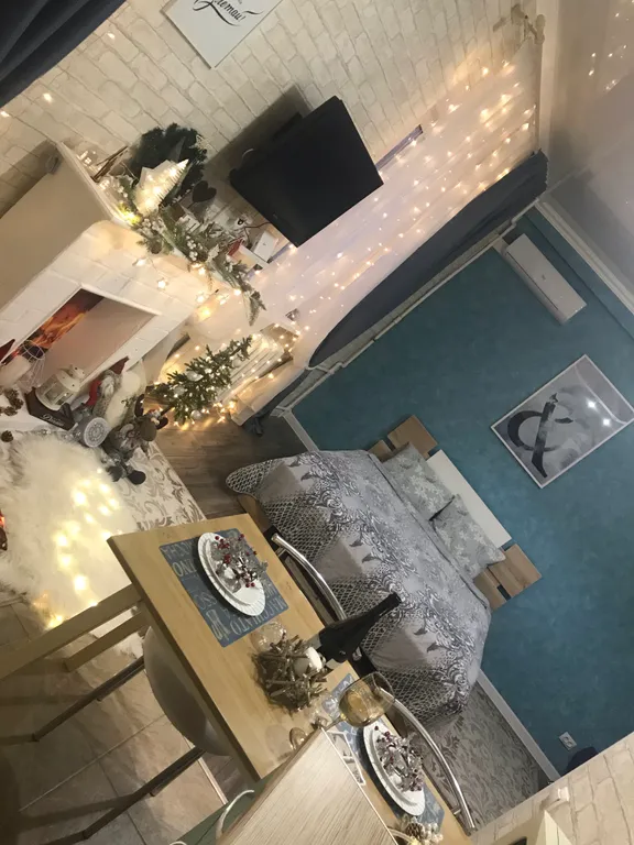 Уютная квартира-студия с видом на парк