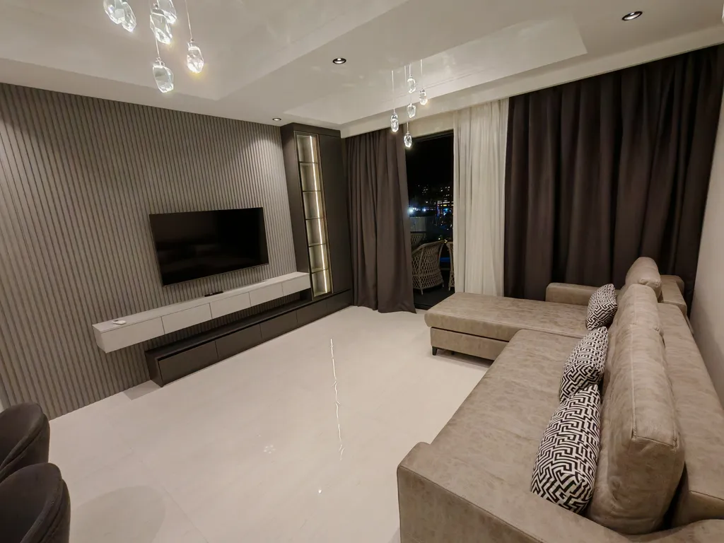 Квартира 1+1 в Azura World c видом на бассейн и аквапарком