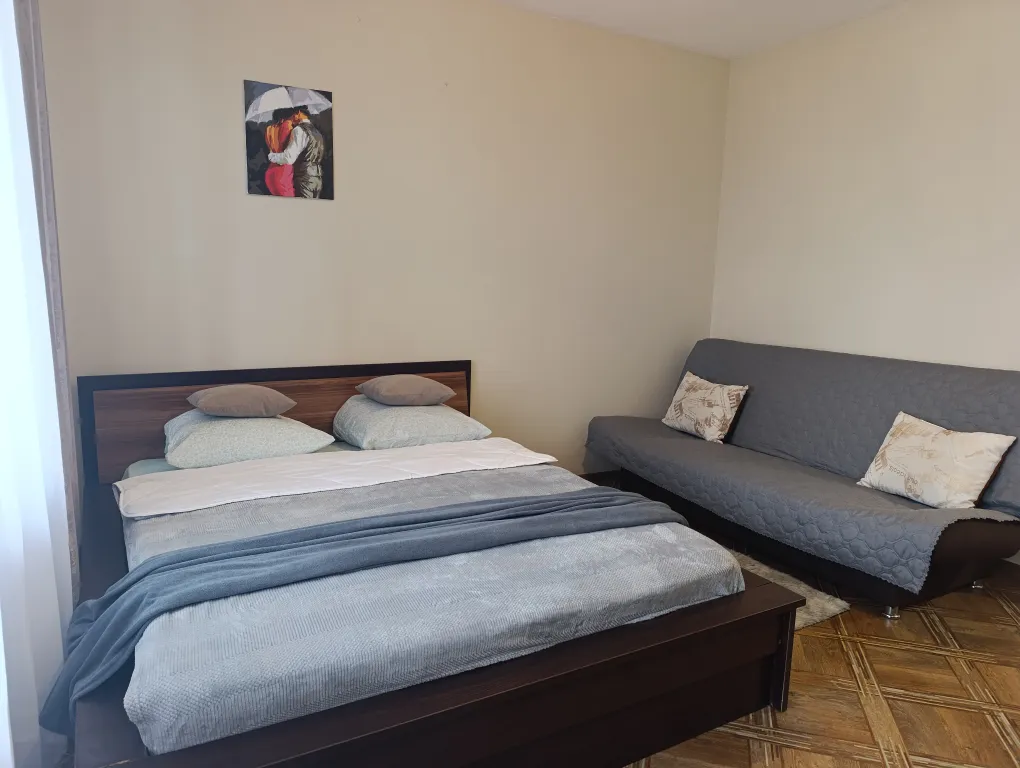 Квартира с красивым ночным видом