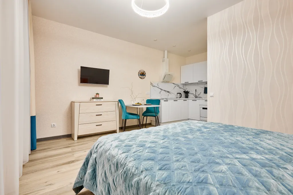 Квартира Квартира Студия со свежим ремонтом в ЖК Самолет — Краснодар