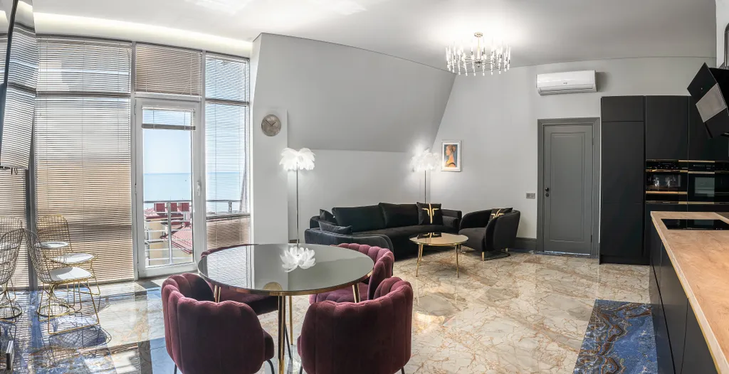 Пентхаус с видом на море и доступом на пляж отеля 5 звёзд