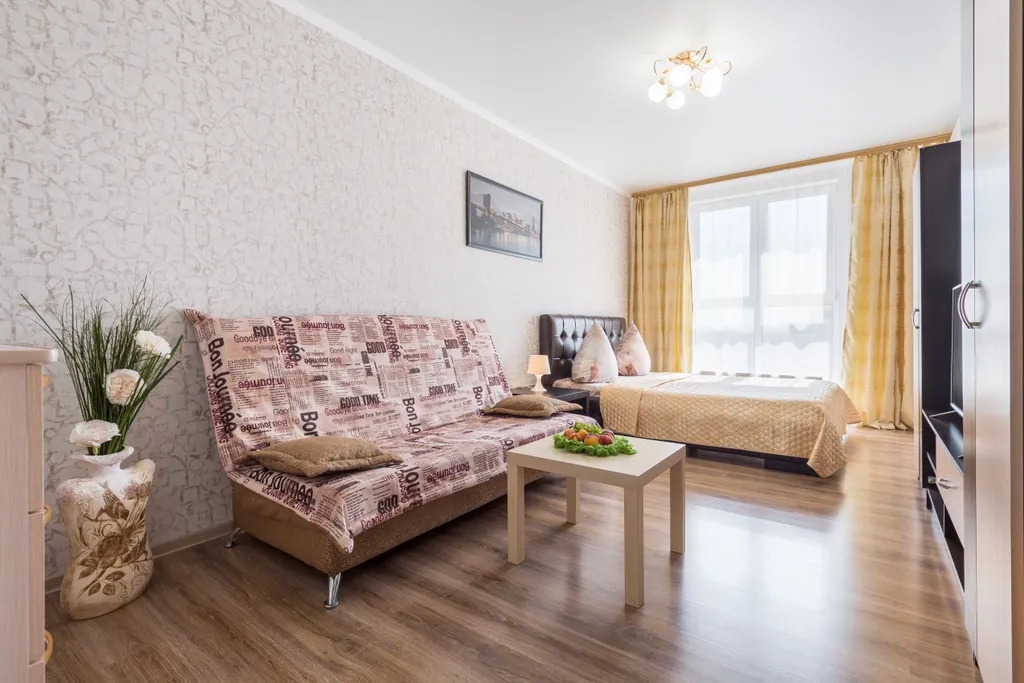 Квартира Квартира Панорама на стадион и парк Галицкого, жк «большой», 24 этаж, 24/7 — Краснодар