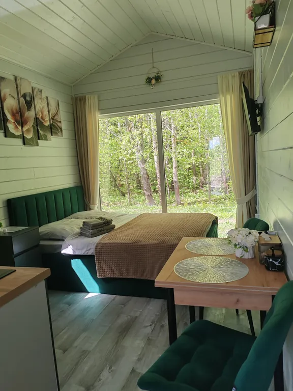 Дом у леса с бочкой Фурако