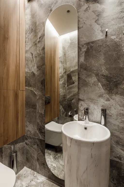 Дизайнерский трёхэтажный дом недалёко от моря