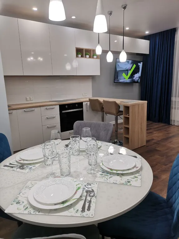 Светлая просторная квартира в центре города