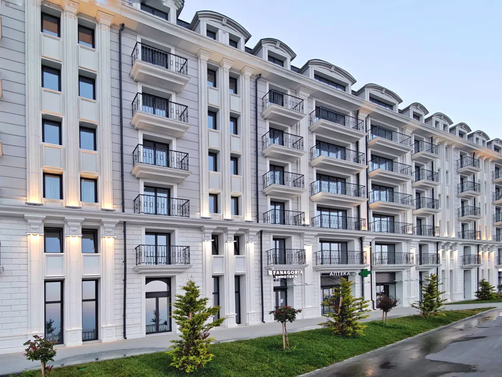 Шикарная видовая квартира в Граф Толстой