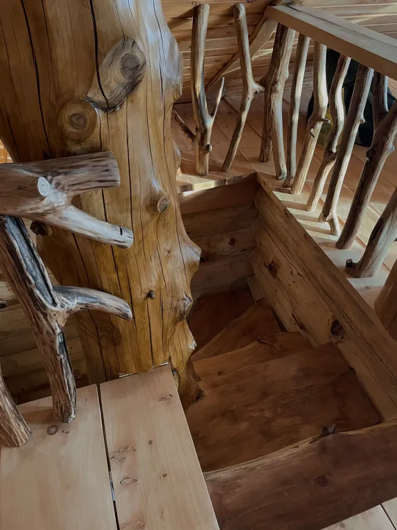 Шикарный дом из бревна